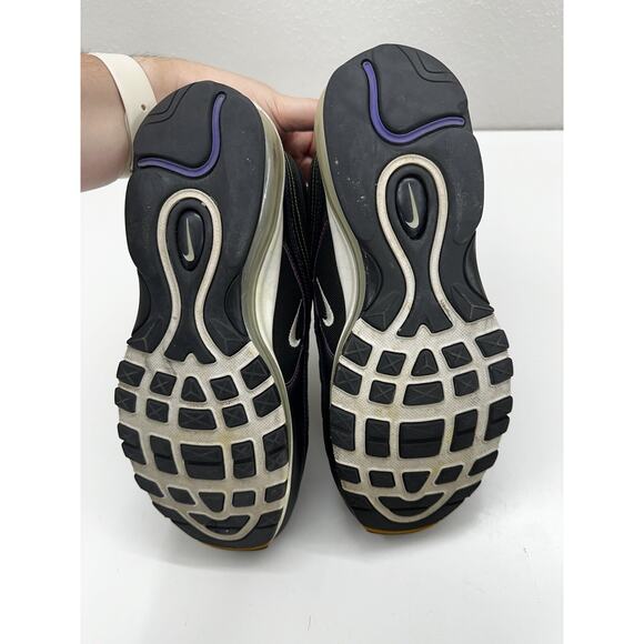Nike Air Max 97 Shoes Womens Size 10 Black Multi Color Stitching CK0738-001 - Picture 4 of 11